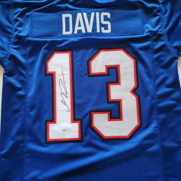 Buffalo Bills Davis Signed Jersey - Picture 2 of 7